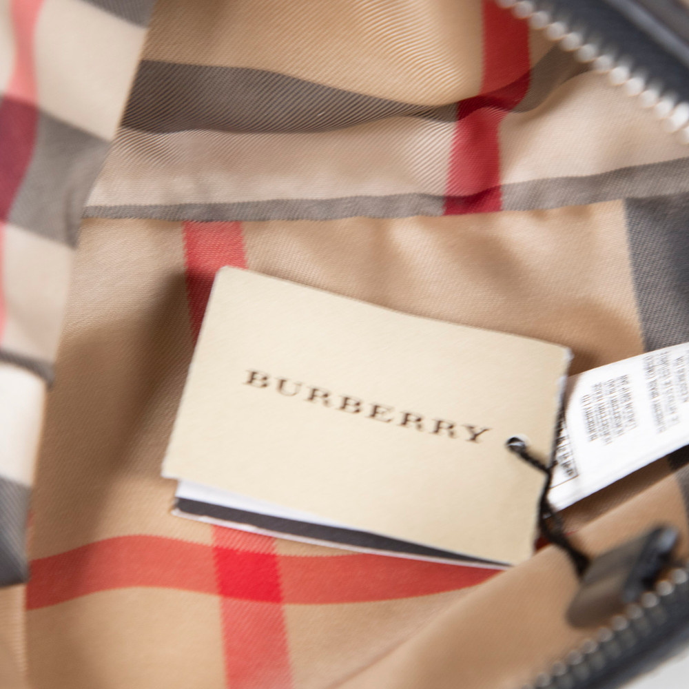 Burberry Birch Grey Zipped Pouch