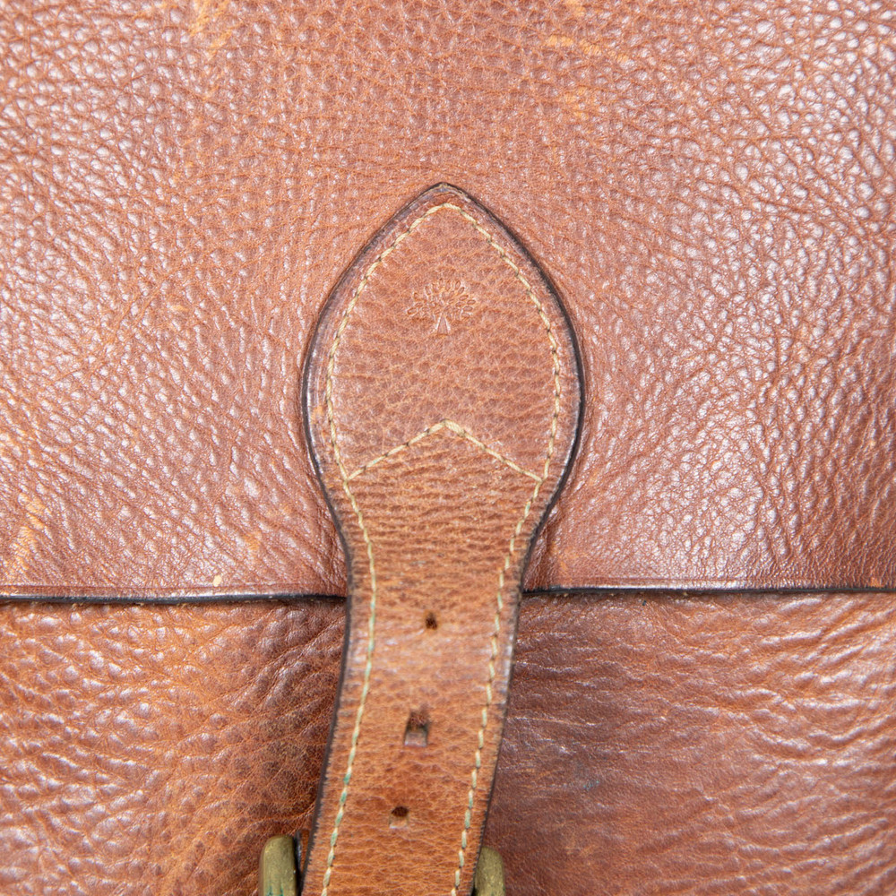 Mulberry Vintage Brown Leather Messenger Bag
