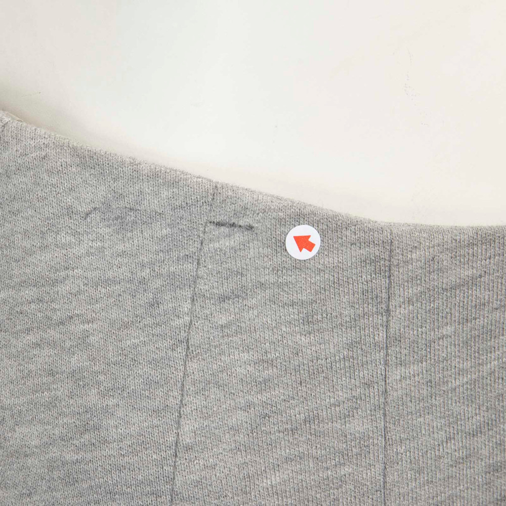 Saint Laurent Grey Knee Length Flared Skirt