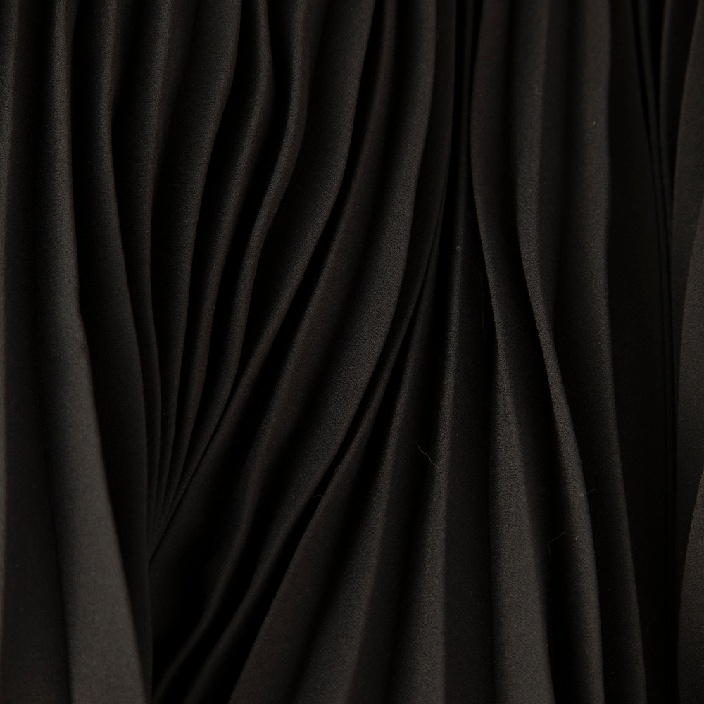 Marc Jacobs Black Pleated Midi Skirt