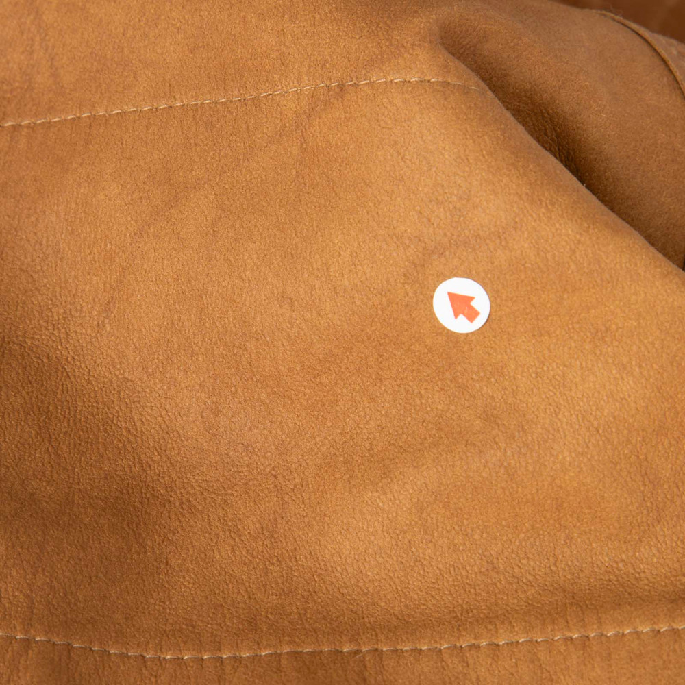 Prada Spring 2007 Brown Leather Fringe Coat
