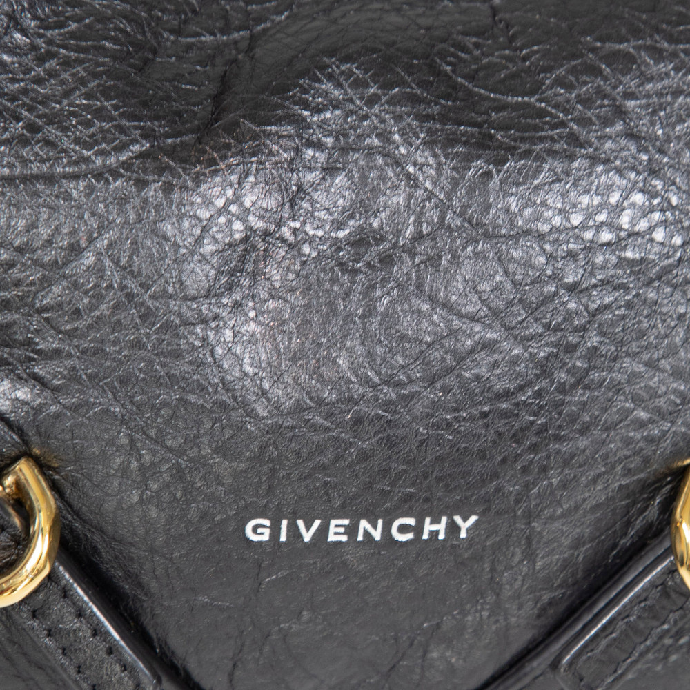 Givenchy Black Leather Mini Voyou Bag