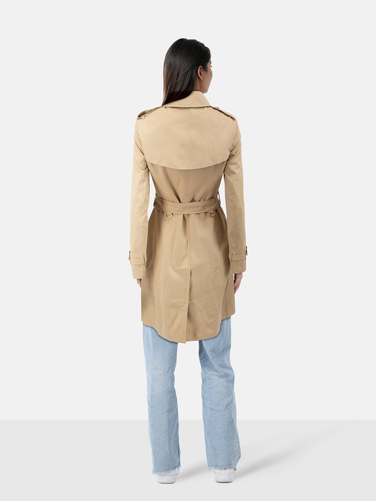 Burberry Beige The Chelsea Trench Coat