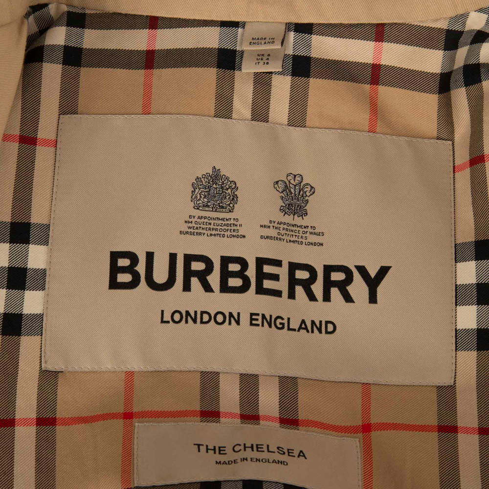 Burberry Beige The Chelsea Trench Coat