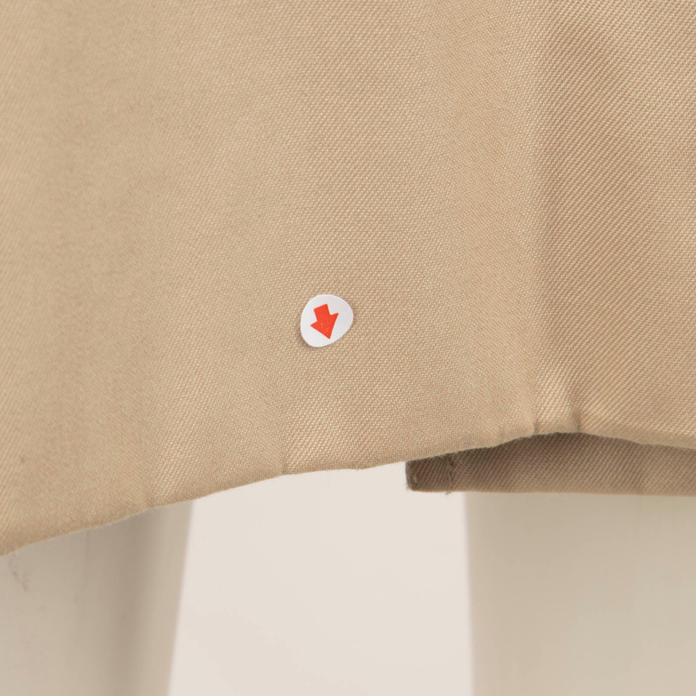 Burberry Beige Belted Long Trench Coat