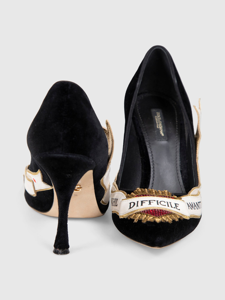 Dolce & Gabbana Sacred Heart Armanti Lori Pumps