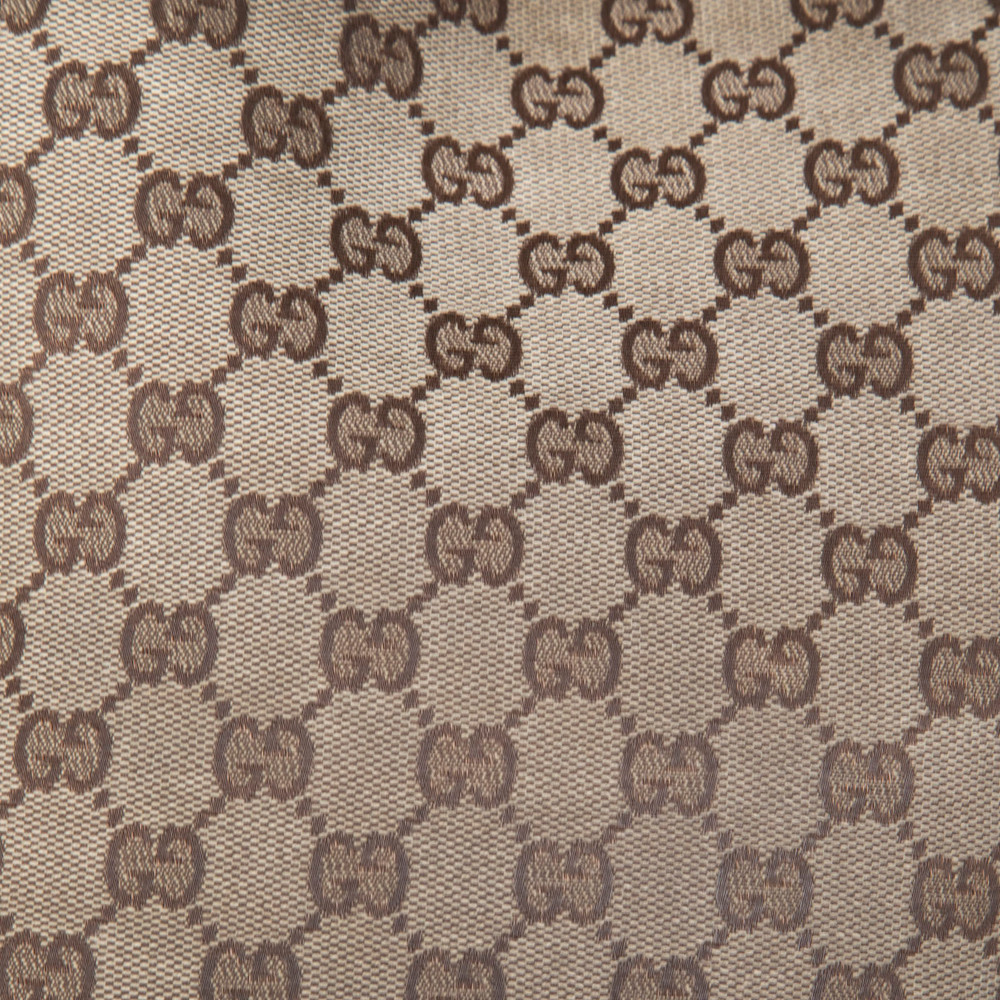 Gucci Vintage Brown Monogram Tote Bag