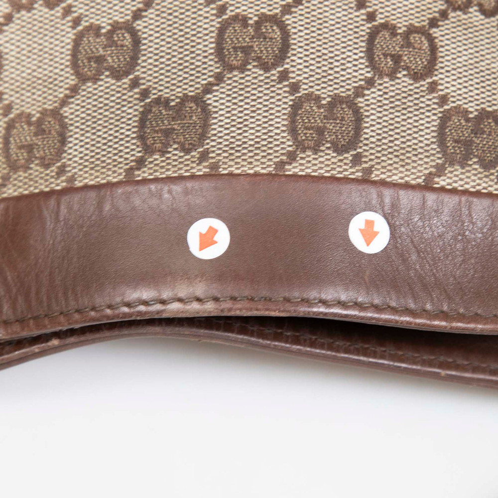 Gucci Vintage Brown Monogram Tote Bag