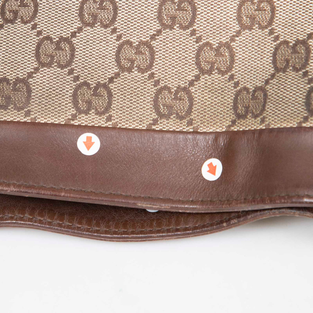 Gucci Vintage Brown Monogram Tote Bag