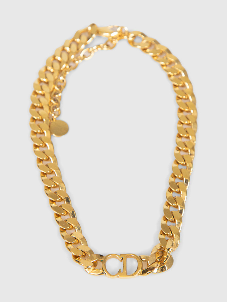 Dior Gold Tone Danseuse Étoile Necklace