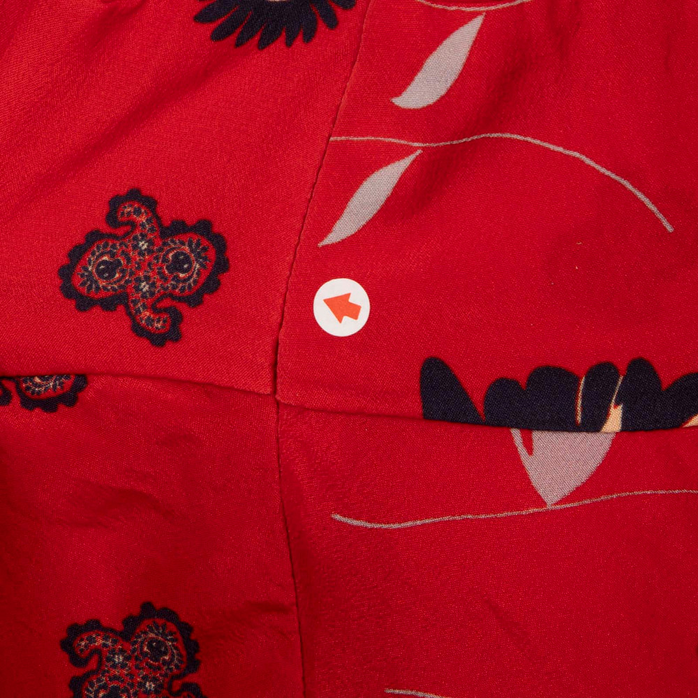 Zadig & Voltaire Red Rap Daisy Midi Dress