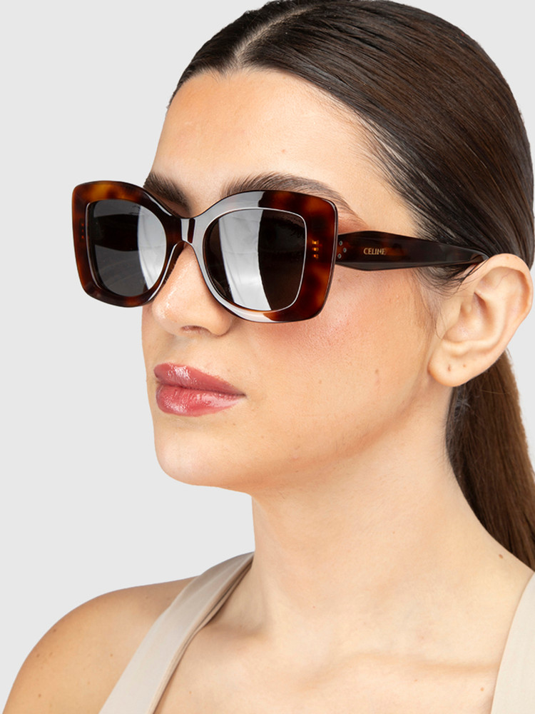Céline Havana Butterfly Sunglasses