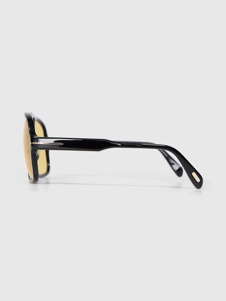 Second Hand Tom Ford Yellow Lenses Falconer Sunglasses