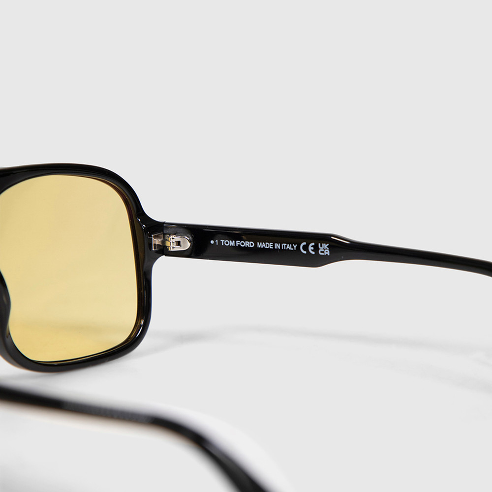 Second Hand Tom Ford Yellow Lenses Falconer Sunglasses