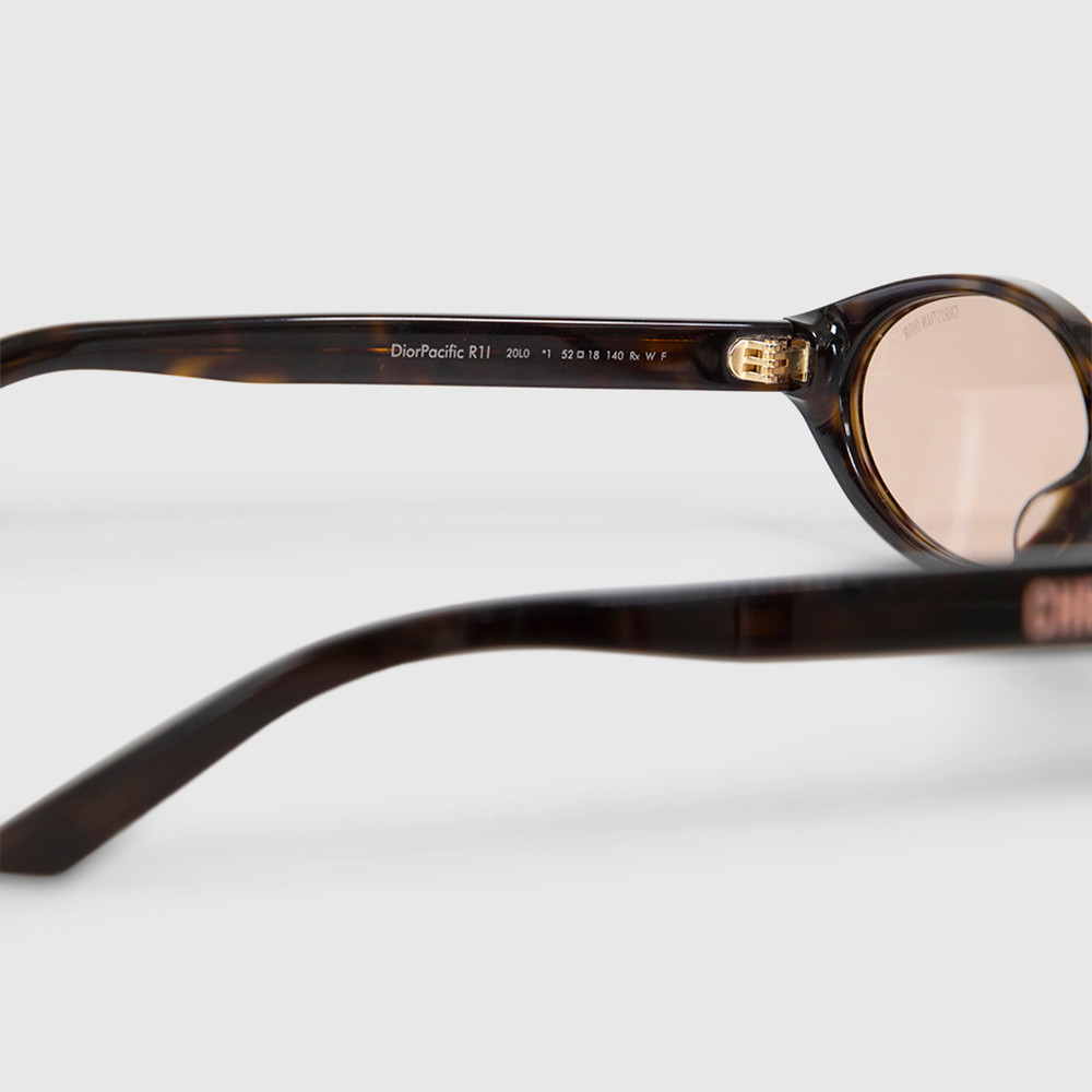 Dior DiorPacific R1I Havana Oval Sunglasses
