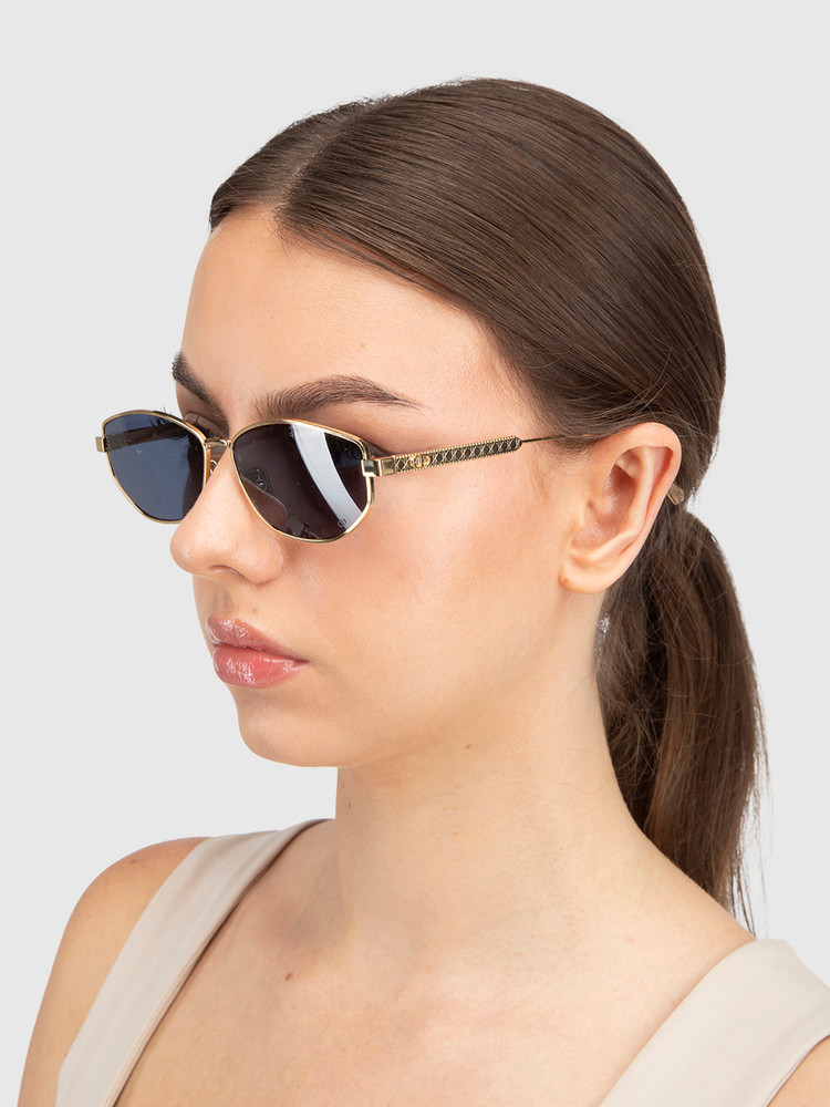 Dior Blue Oval DiorCannage B1U Sunglasses
