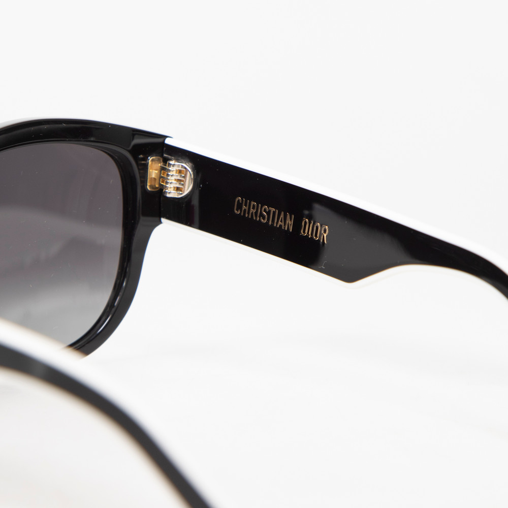 Dior Black Gradient Square DiorPacific B2I Sunglasses
