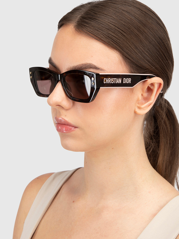 Dior Tortoiseshell DiorPacific S2U Sunglasses