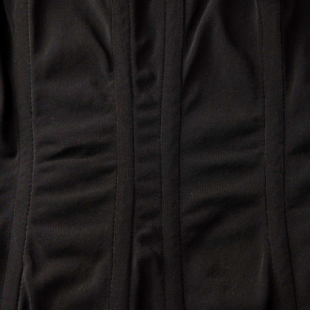 Dolce & Gabbana Black Square Neck Mini Dress