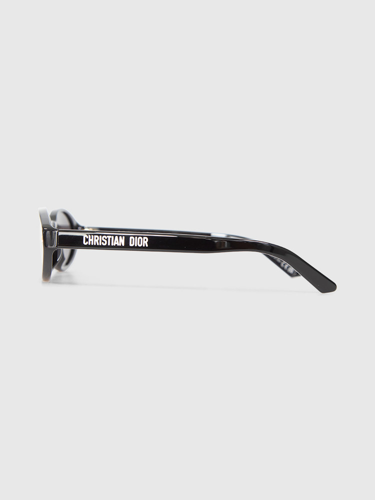 Dior Black Oval DiorPacific R1I Sunglasses
