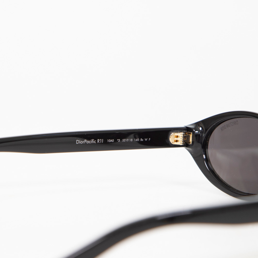 Dior Black Oval DiorPacific R1I Sunglasses