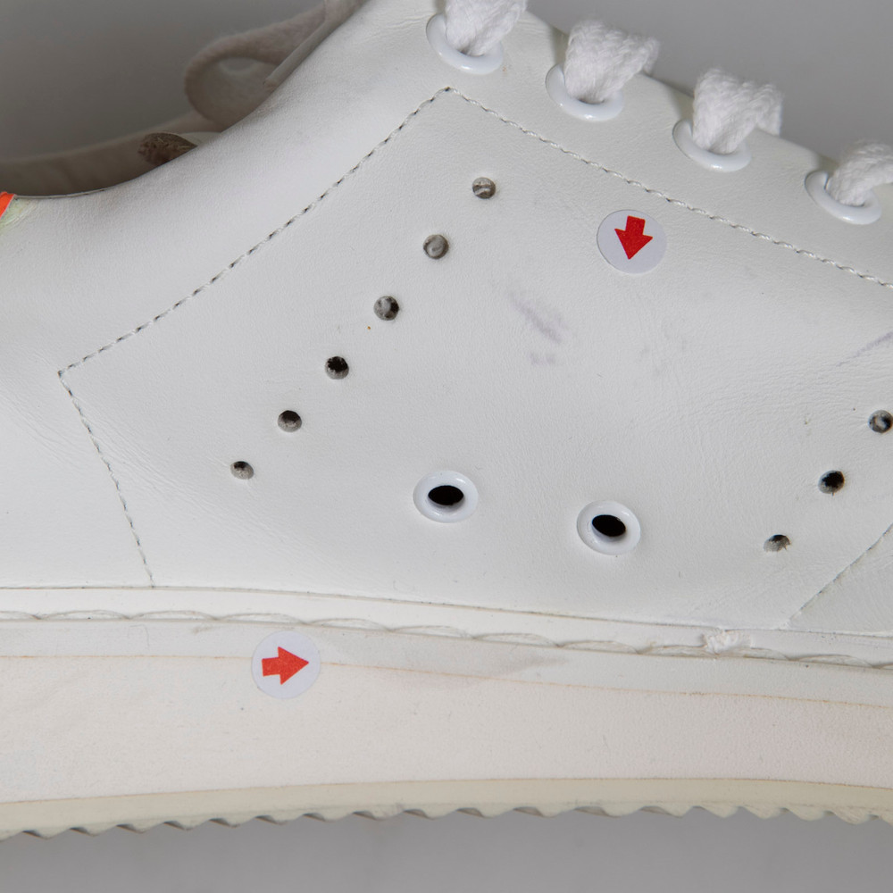 Golden Goose White Leather Starter Trainers