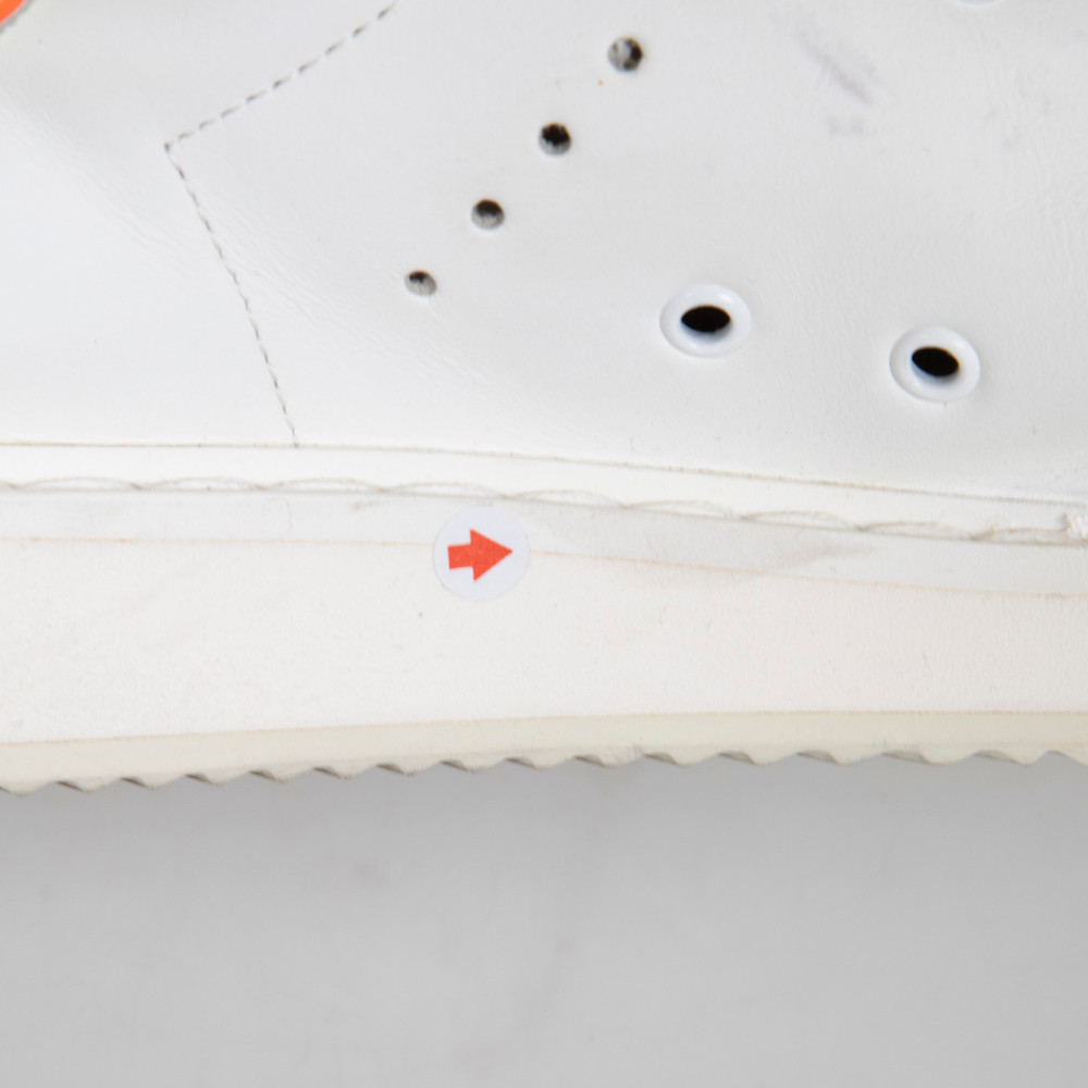 Golden Goose White Leather Starter Trainers