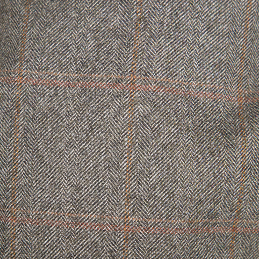 Hermès Grey Wool Bakerboy Cap