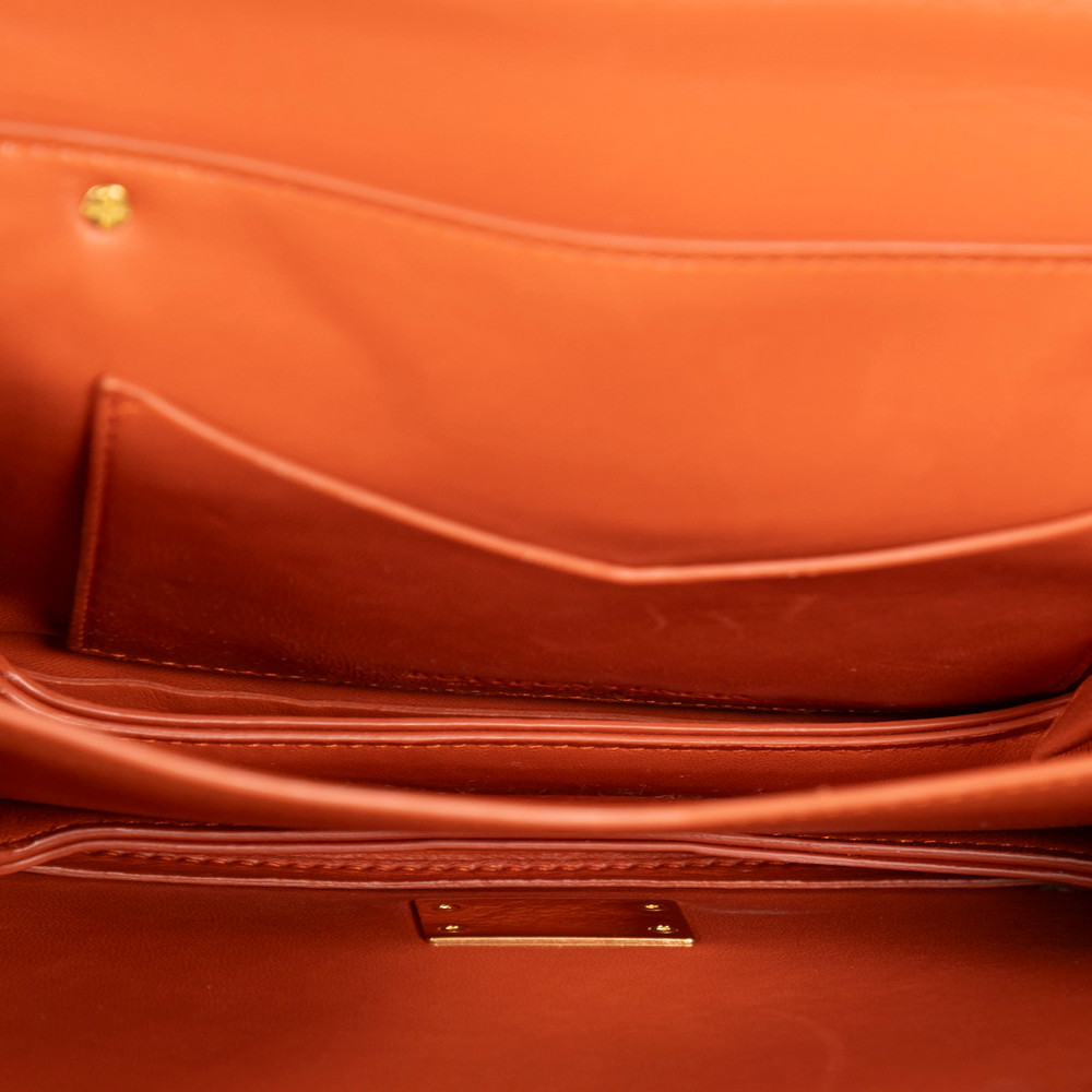 Bottega Veneta Brown Leather Mount Chain Shoulder Bag