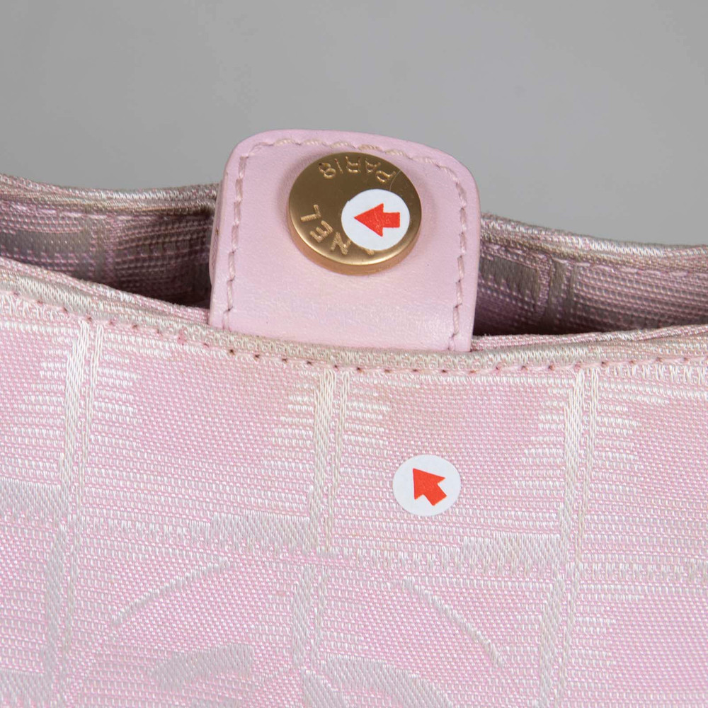 Chanel Vintage 2003-04 Pink Nylon CC Bag