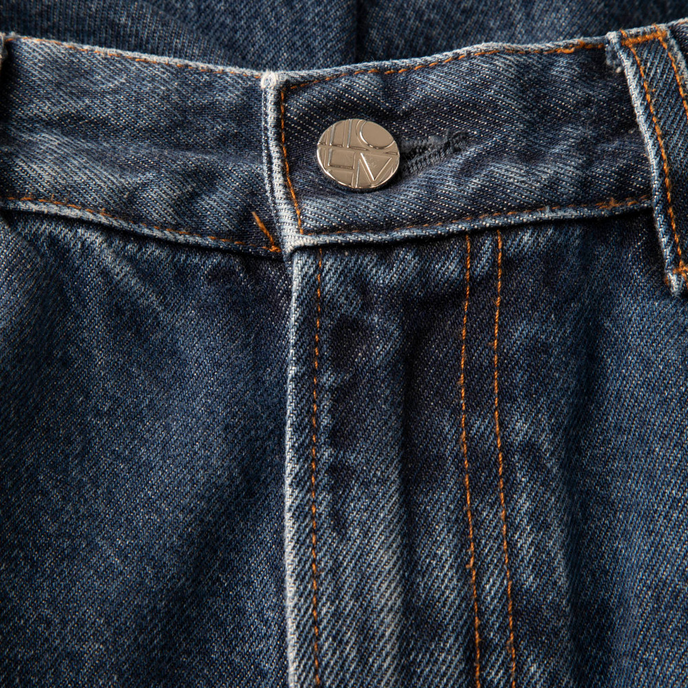 Totême Blue Tapered Leg Denim Jeans
