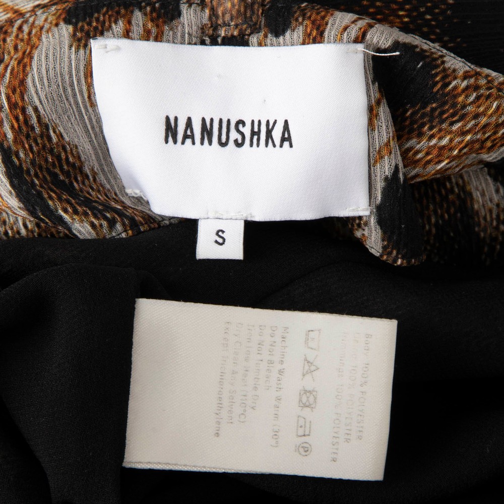 NANUSHKA Leopard Print Maxi Skirt