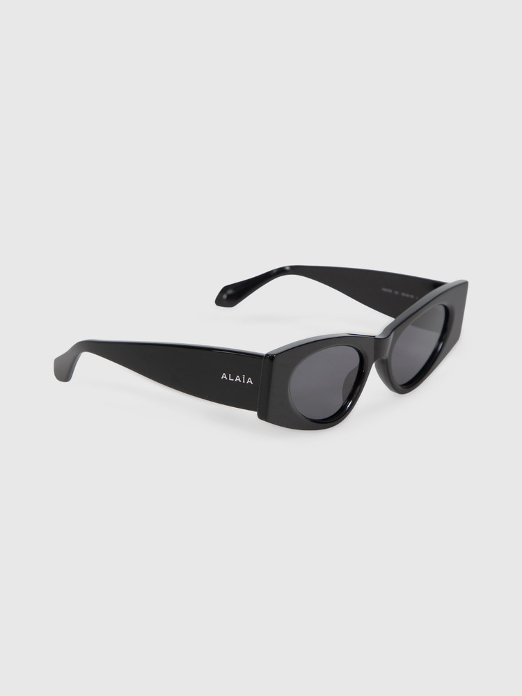 Alaïa Black Cat Eye Tinted Sunglasses