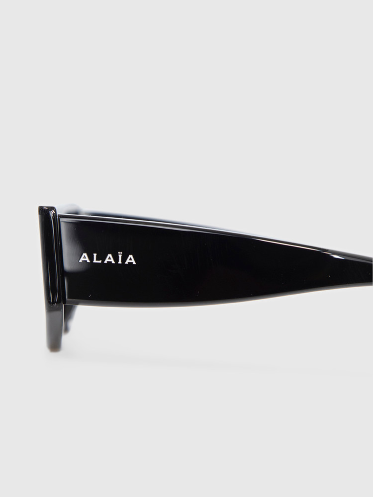 Alaïa Black Cat Eye Tinted Sunglasses