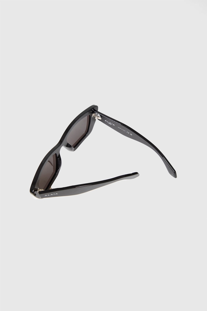 Alaïa Black Tinted Square Sunglasses