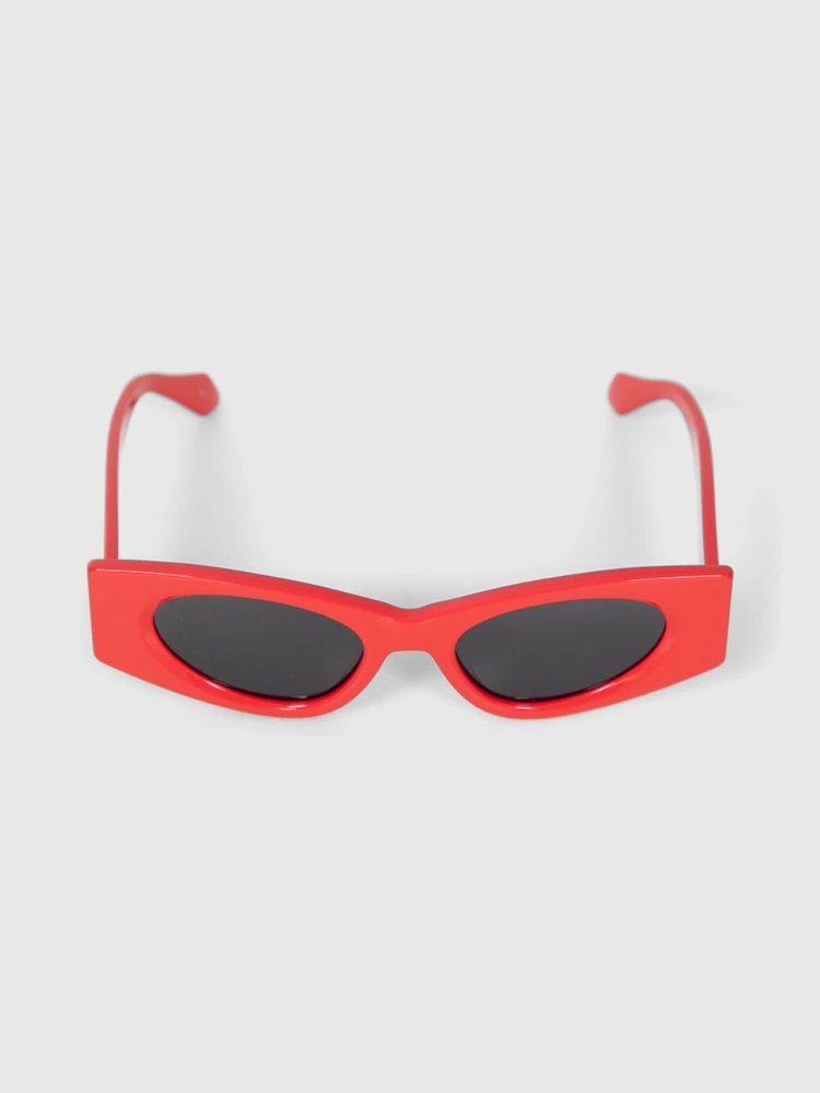 Alaïa Red Cat Eye Sunglasses