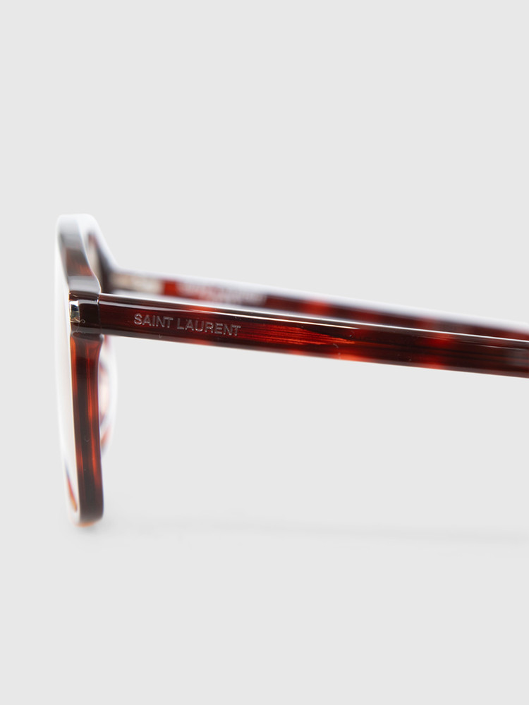 Saint Laurent Havana Aviator Dune Sunglasses