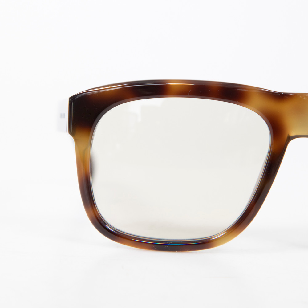 Saint Laurent Havana D-Frame Sunglasses
