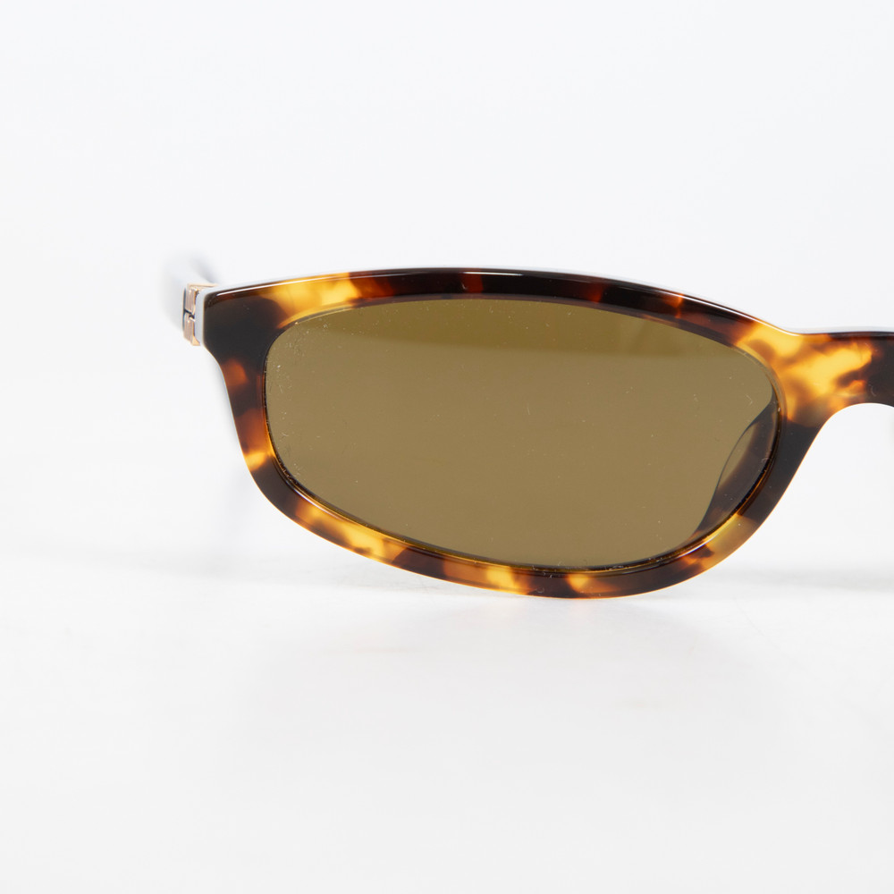 Miu Miu Havana Oval Tinted Sunglasses