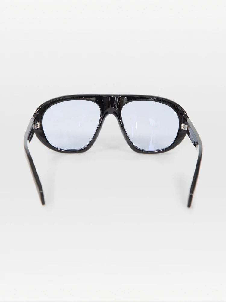 Prada Black Aviator C05S Sole Sunglasses