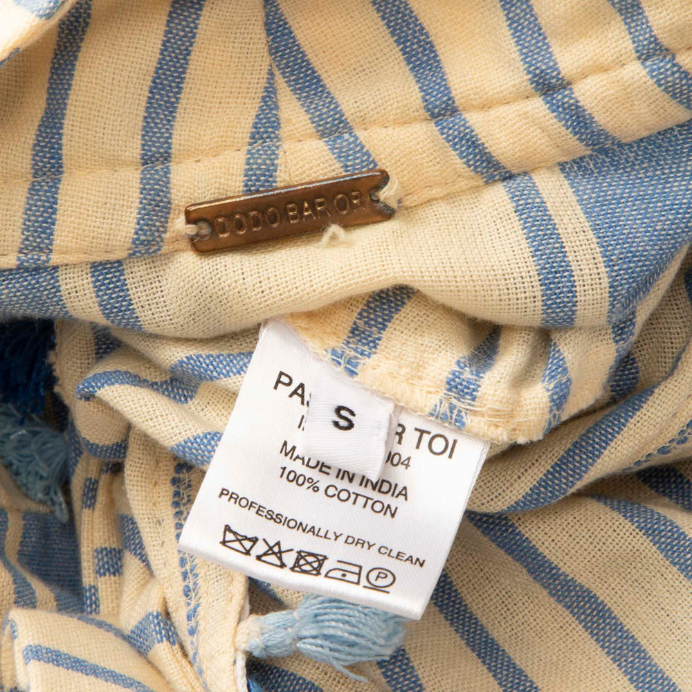 Dodo Bar Or Blue & Cream Striped Dress