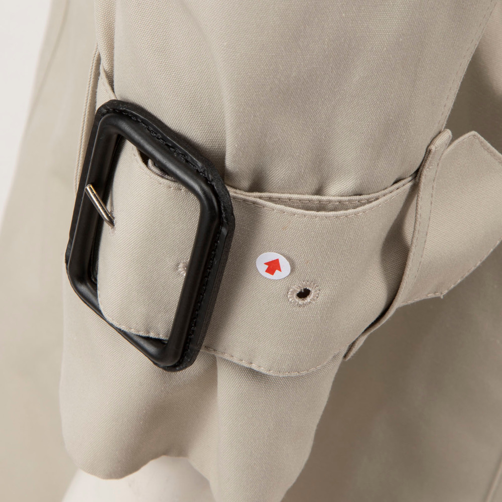 Burberry Ecru Mid Length Trench Coat