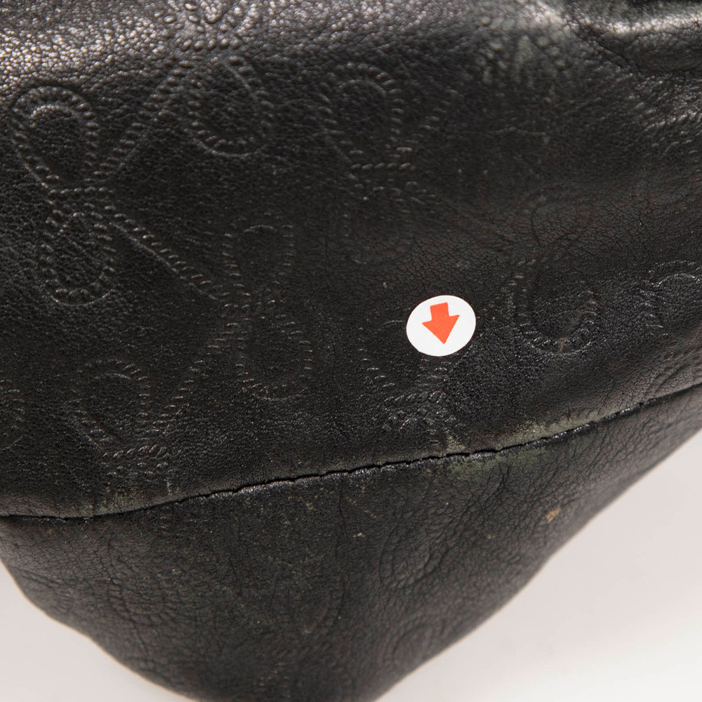 Anya Hindmarch Black Leather Tote Bag