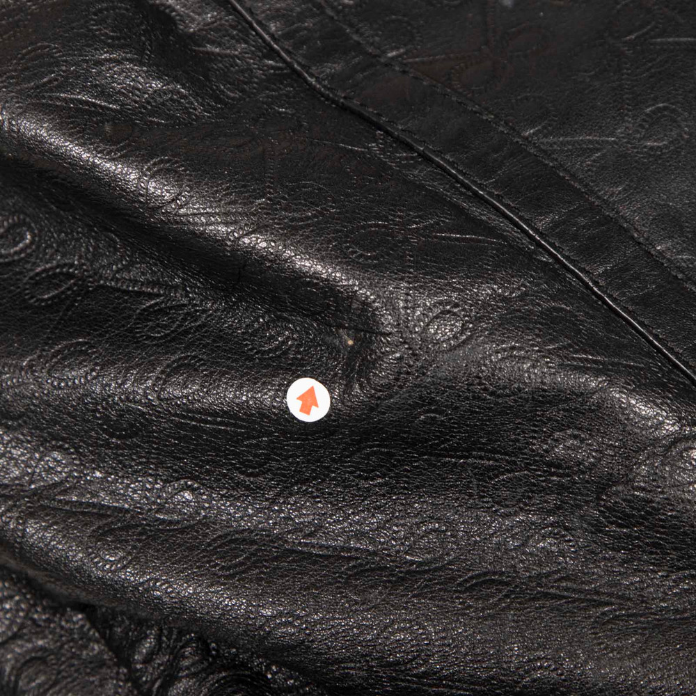 Anya Hindmarch Black Leather Tote Bag