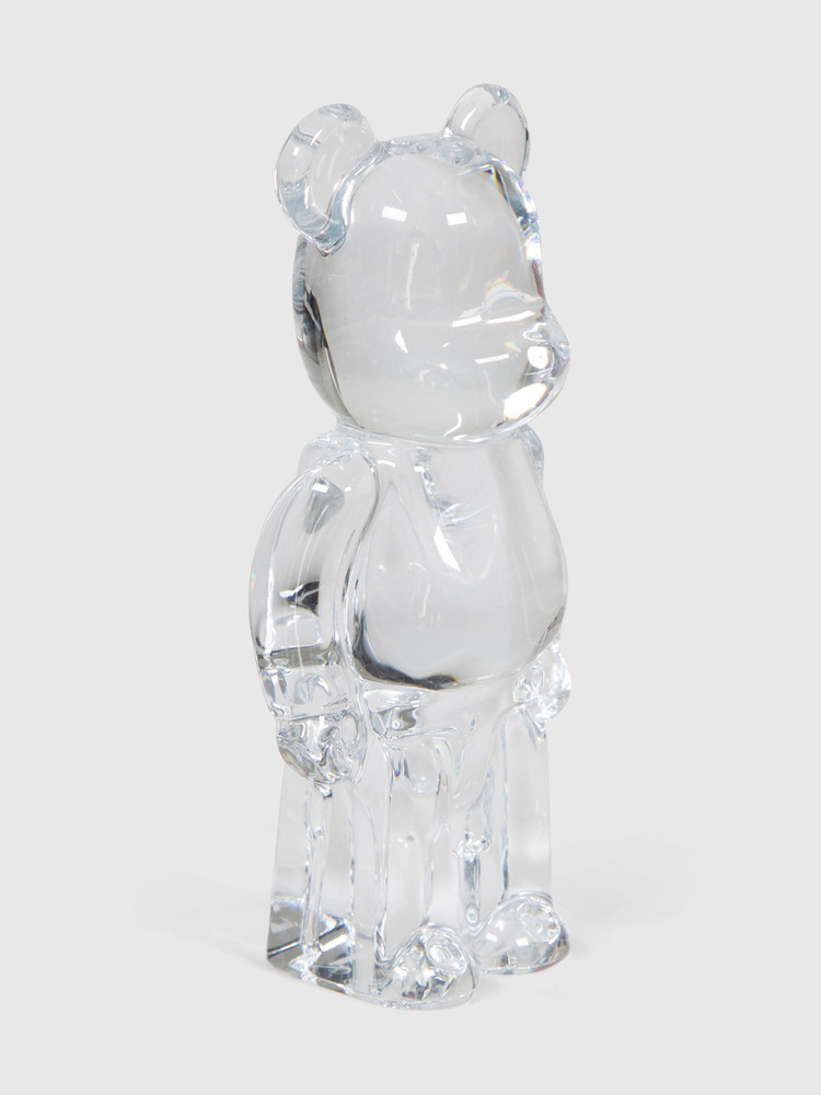 Baccarat Clear Be@rbrick Figurine