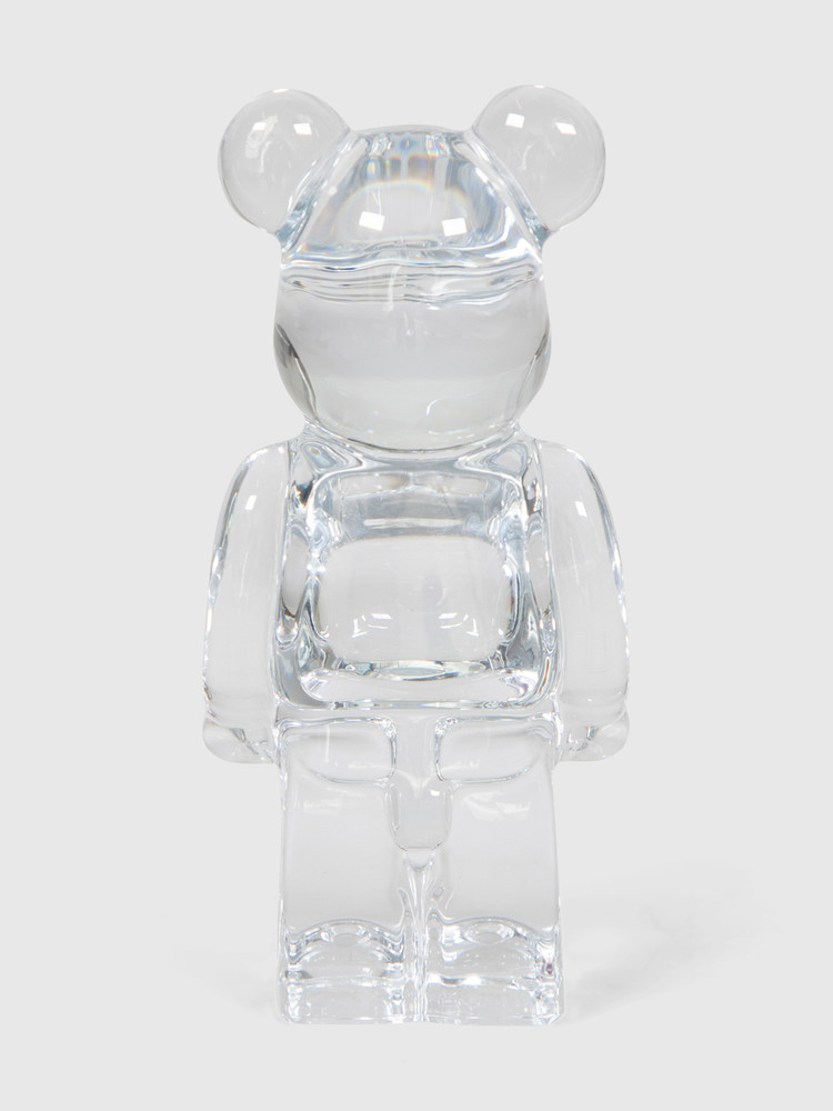 Baccarat Clear Be@rbrick Figurine