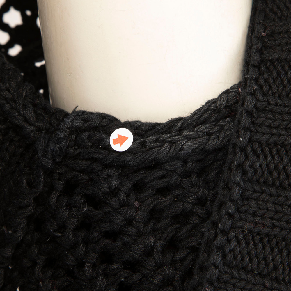 Dolce & Gabbana Black Crochet Cardigan
