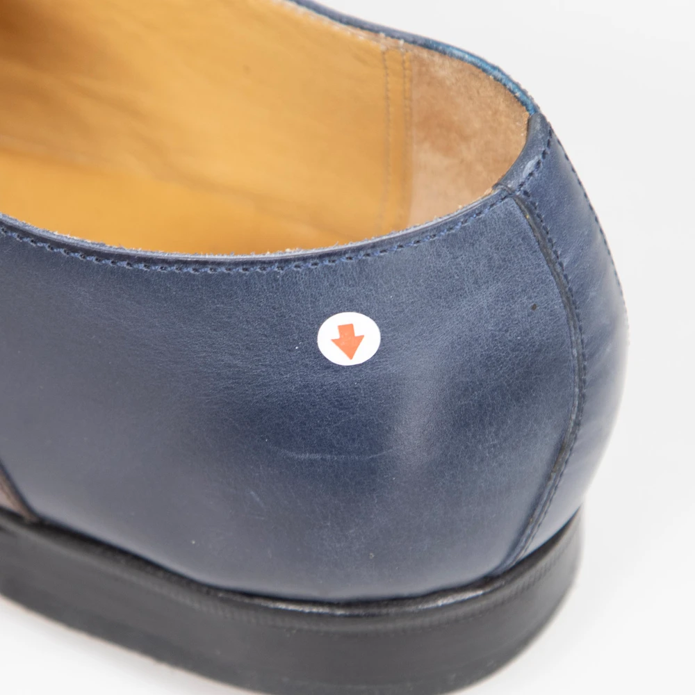 Hermès Lace Up Panelled Leather Oxfords
