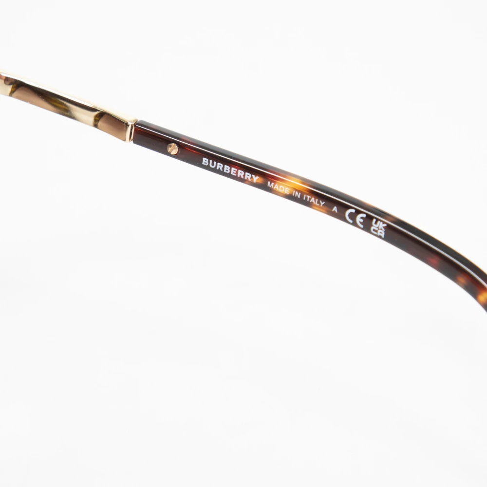 Burberry Tortoiseshell Gradient Round Alice Sunglasses