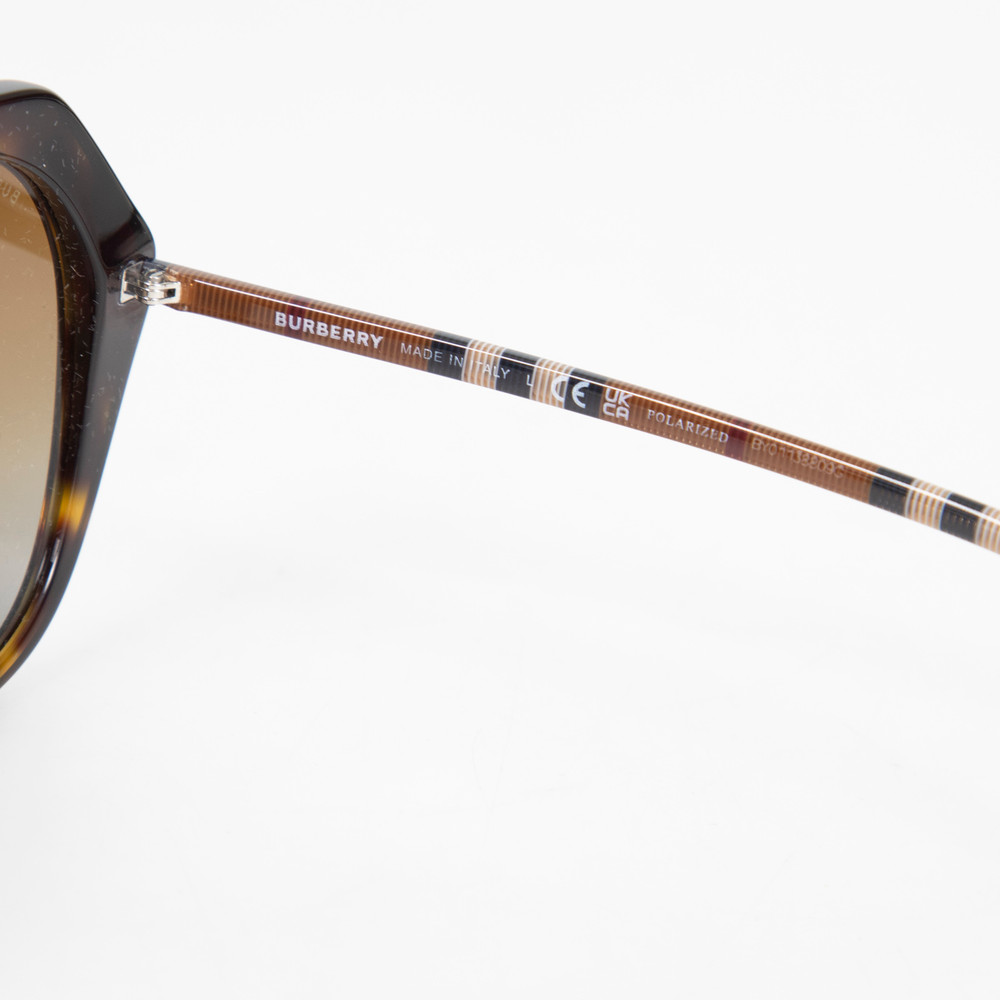 Burberry Havana Geometric Vanessa Sunglasses